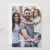 Faire-part Nouvelle adresse - Déplacement de la photo et du s (Devant)