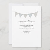 Faire-part Nouvelle adresse Nouvelle maison Aquarelle Porte v (Dos)