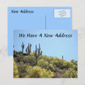 Faire-part Nouvelle carte postale (Devant / Derrière)