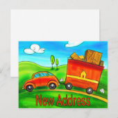 Faire-part Nouvelle carte postale (Devant / Derrière)