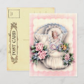 Faire-part Nouvelle carte postale bébé (Devant / Derrière)