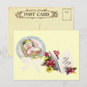 Faire-part Nouvelle carte postale bébé (Devant / Derrière)