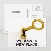 Faire-part Nouvelle Carte Postale de Changement d'Adresse (Devant / Derrière)