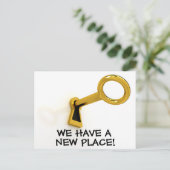 Faire-part Nouvelle Carte Postale de Changement d'Adresse (Debout devant)