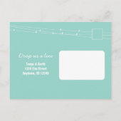 Faire-part Nouvelle carte postale de changement d'adresse Tea (Dos)