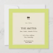 Faire-part nouvelle maison (Devant)