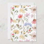 Faire-part Nouvelle maison Marine Aquarelle Porte Fleur sauva (Dos)