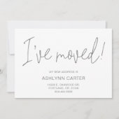 Faire-part Nouvelle maison moderne (Devant)