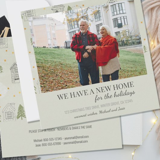 Faire-part Nouvelle Maison Photo Pine Tree House Moving Faire