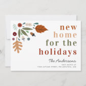 Faire-part Nouvelle maison pour les fêtes Thanksgiving Fall M (Devant)