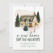 Faire-part Nouvelle maison pour les vacances déménager (Devant)