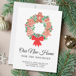 Faire-part Nouvelle Maison Pour Les Vacances En Mouvement