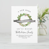 Faire-part Nouvelle Maison pour les vacances Wreath Holiday M (Debout devant)