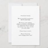 Faire-part Nouvelle Maison pour les vacances Wreath Holiday M (Dos)