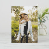 Faire-part Nouvelle Tante/Grand-Parents/Grossesse Nana (Debout devant)