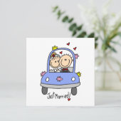 Faire-part Nouvellement Mariés Chemises et Cadeaux pour la Ma (Debout devant)