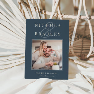 Faire-part Nouvelles Joyeuses   Annonce de Fiançailles