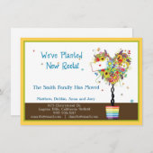 Faire-part Nouvelles racines (Devant / Derrière)