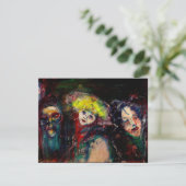 Faire-part NUIT DE CARNAVAL À VENISE Mascarade Vénitienne Mas (Debout devant)