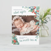 Faire-part Nuits silencieuses pour dix orteils de mille Naiss (Debout devant)