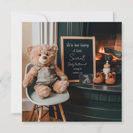 Faire-part numérique neutre de grossesse (Devant)