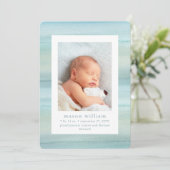 Faire-part Océan | Photos Multi Photo Bébé Naissance (Debout devant)