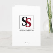 Faire-part Oh garçon Black Mustache Nouveau bébé fille Faire- (Dos)