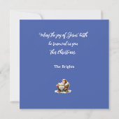 Faire-part Oh Holy Night Christmas Card (Dos)