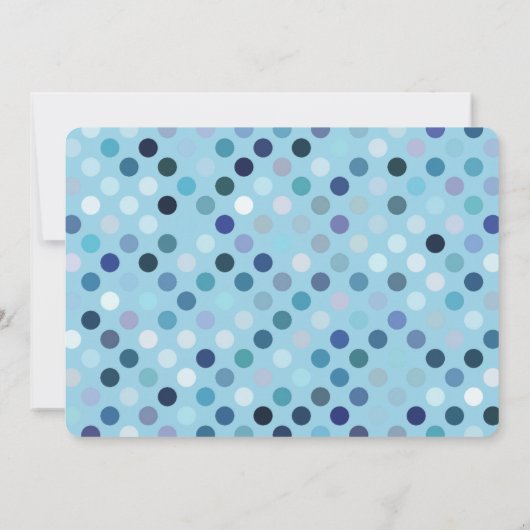 Faire-part Oh mon Dieu ! Script moderne bébé garçon photo nai (Dos)