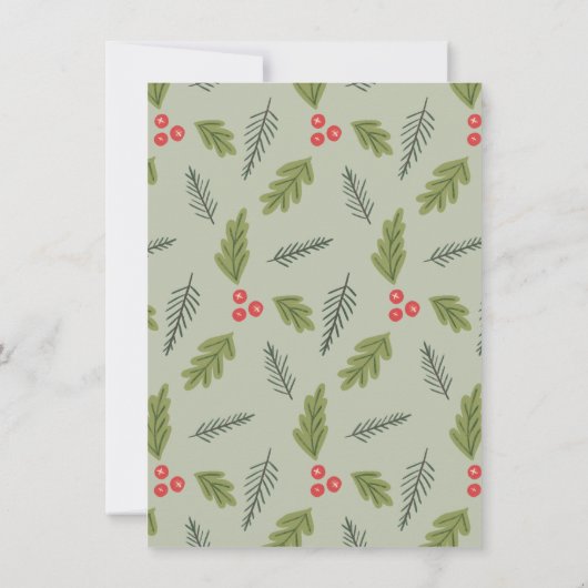 Faire-part Oh Quel Amusant Snapshot Berry Multi-Photo (Dos)