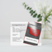 Faire-part Oklahoma carte postale politique (Debout devant)