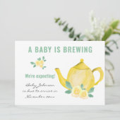 Faire-part On s'attend à ce que Photo Baby soit en train de b (Debout devant)