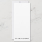 Faire-part Open House (Dos)