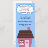 Faire-part Open House (Devant / Derrière)