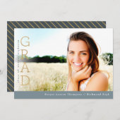 FAIRE-PART OR GRAD (Devant / Derrière)