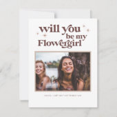 Faire-part Palette de couleurs Soyez ma proposition de fille (Devant)