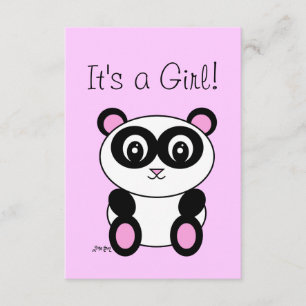 Faire-part Panda