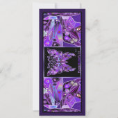 Faire-part Papillon pourpre 31 (Devant)