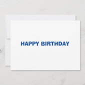 Faire-part Parti de récupération d'or (Dos)