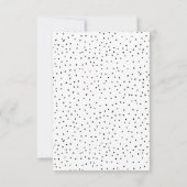 Faire-part Parties scintillant Bleue Citations de Casquette P (Dos)