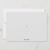 Faire-part Peace Out Black Tassel Covid Photo Graduation (Dos)