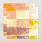 Faire-part Pêche à plaid jaune (Devant / Derrière)