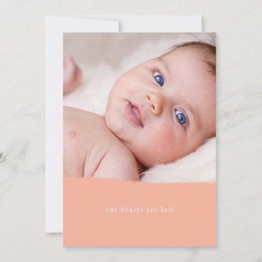 Faire-part perfection de pêche (Dos)