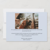 Faire-part Personalized Photo Save the Date Card (Dos)