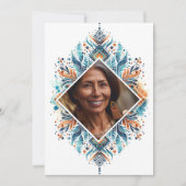 Faire-Part Personnalisé Invitation de 60 Ans Motif (Devant)