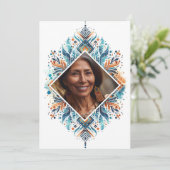 Faire-Part Personnalisé Invitation de 60 Ans Motif (Debout devant)