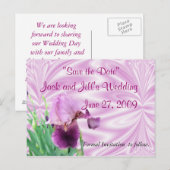 Faire-part Personnaliser de carte postale (Devant / Derrière)