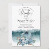 Faire-part Petite aventure Citrouille commence la grossesse (Devant)