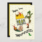 Faire-part Petite Cajun Crawfish Annonces de déplacement (Devant / Derrière)