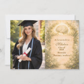 Faire-part Photo Academic Psychology Graduation (Devant)